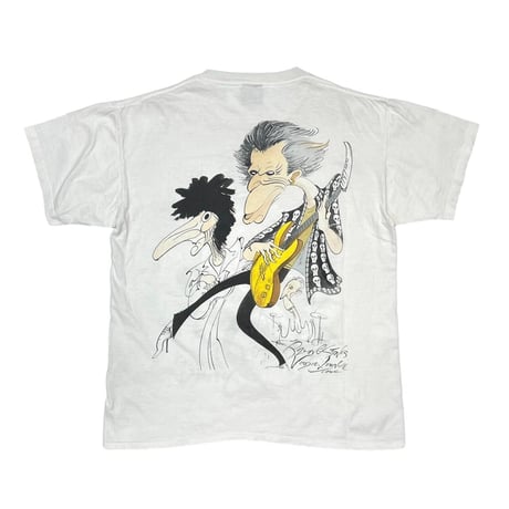 THE ROLLING STONES 1994 VOODOO LOUNGE TOUR TEE WHITE BROCKUM LARGE 3677 310
