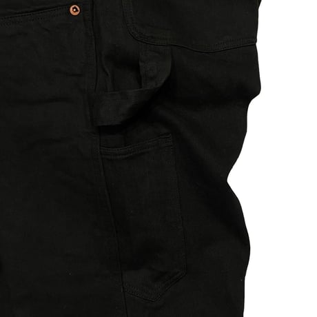 greatLAnd ORIGINAL NO MAN CARPENTER DOUBLE KNEE PANT BLACK