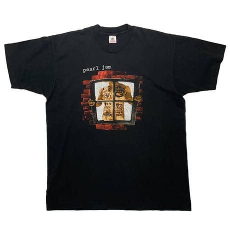 PEARL JAM WINDOWPAIN TEE FRUIT OF THE LOOM XL 5135