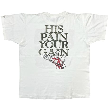 LORD'S GYM HIS PAIN YOUR GAIN WHITE TENNESSEE RIVER XL