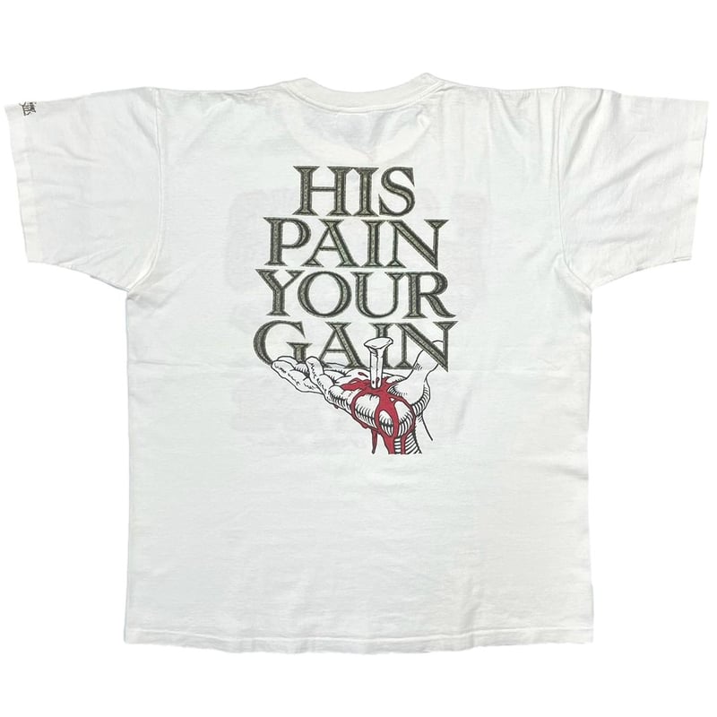 LORD'S GYM HIS PAIN YOUR GAIN WHITE TENNESSEE R