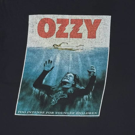 OZZY OSBOURNE JAWS PARODY TENNESSEE RIVER LARGE 3978