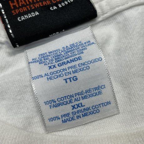 HARLEY DAVIDSON FRONT BIG LOGO NIAGARA FALLS WHITE XXL 7605