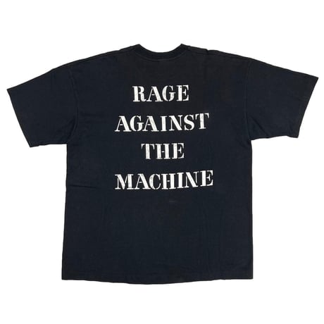 RAGE AGAINST THE MACHINE ANGRY FIST FRUIT OF THE LOOM XL 2140