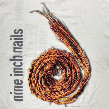NINE INCH NAILS FURTHER DOWN THE SPIRAL WHITE ALL SPORT XL 4912