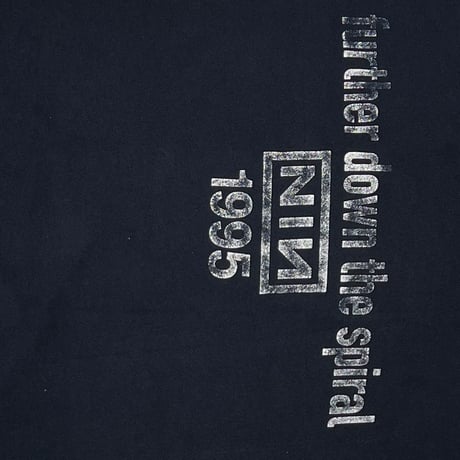 NINE INCH NAILS FURTHER DOWN THE SPIRAL 1995 FITS XL 2748