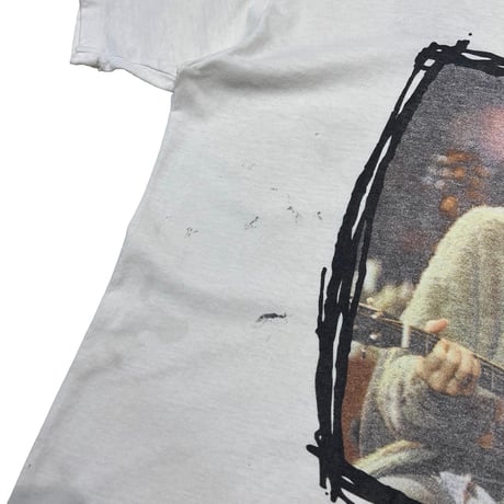 NIRVANA KURT COBAIN MEORIAL MTV UNPLUGGED WHITE FITS XL 8505