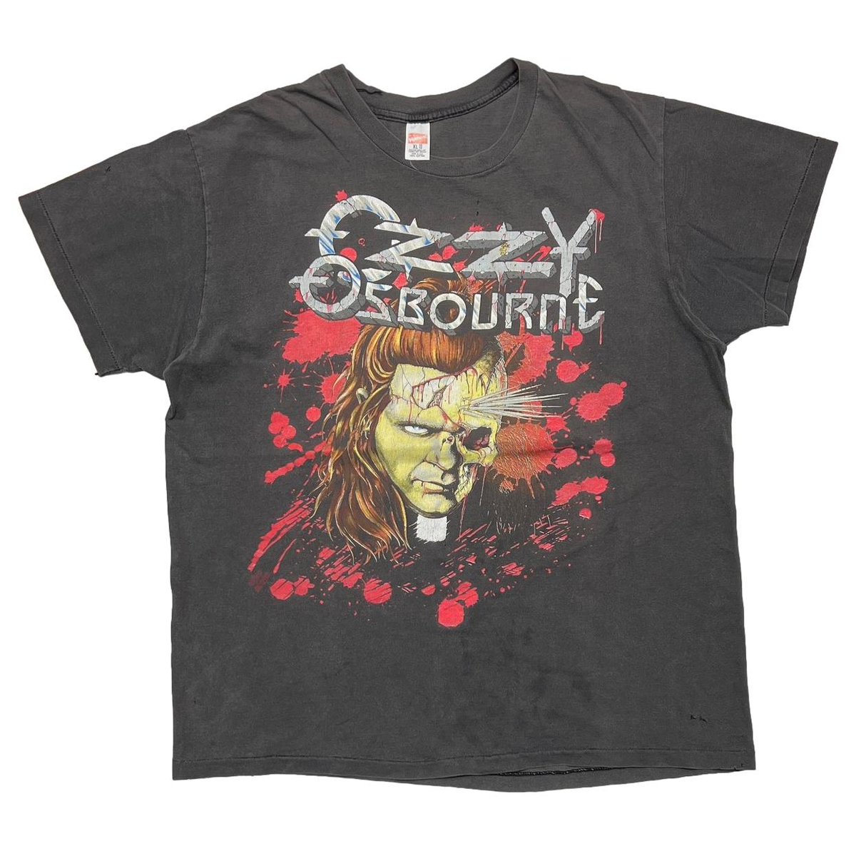 OZZY OSBOURNE SEVERED HEAD HANES XL 6911 | grea