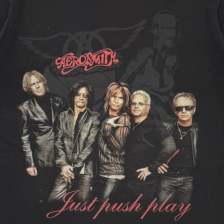 AEROSMITH JUST PUSH PLAY TOUR 2001 DARK SORAYAMA GIANT MEDIUM 1352