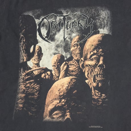OBITUARY 1997 BACK FROM THE DEAD LS BLUE GRAPE XL 2682