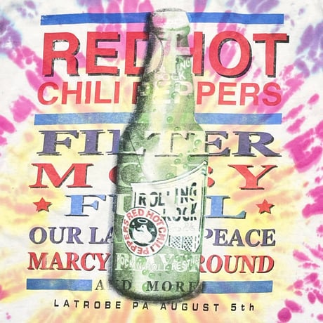 RED HOT CHILI PEPPERS ROLLING ROCK TOWN FAIR DELTA XL 8887