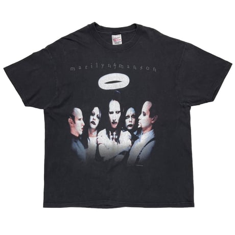 MARILYN MANSON 1997 ANTICHRIST SUPERSTAR CENTER RING STEDMAN BY HANES XL 4076