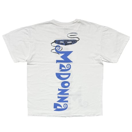 MADONNA 1993 THE GIRLIE SHOW TOUR WHITE HANES LARGE 1492