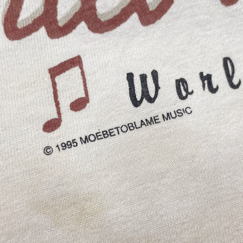 RED HOT CHILI PEPPERS WORLD TOUR 1995 NATURAL F