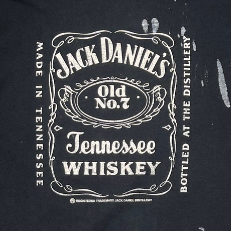 JACK DANIELS 90S PROMO PAINTED SCREEN STARS XL 3462