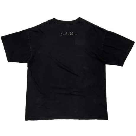 NIRVANA KURT COBAIN MEMORIAL BLACK GIANT XL 2566