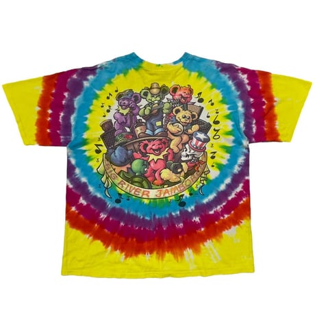 GRATEFUL DEAD LIQUID BLUE BIG RIVER JAMBOREE TIEDYE TEE 9018