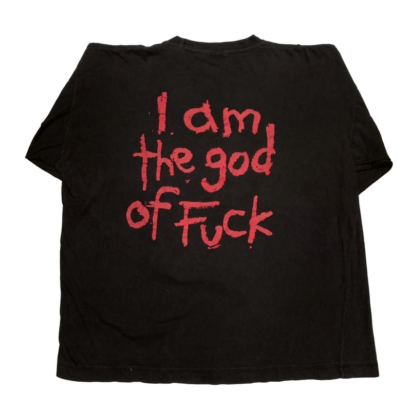 深瀬着用MARILYN MANSON I AM THE GOD OF FUCK MARILYN MANSON I am the god of Fuck L/S FITS XL