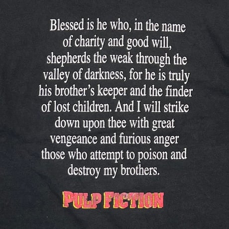 PULP FICTION TOY TEE FITS LARGE 7246