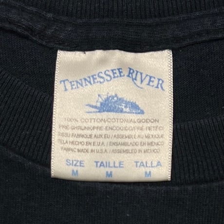 NIRVANA NEVERMIND BOOTLEG BLACK BLUE TENNESSEE RIVER MEDIUM 4637
