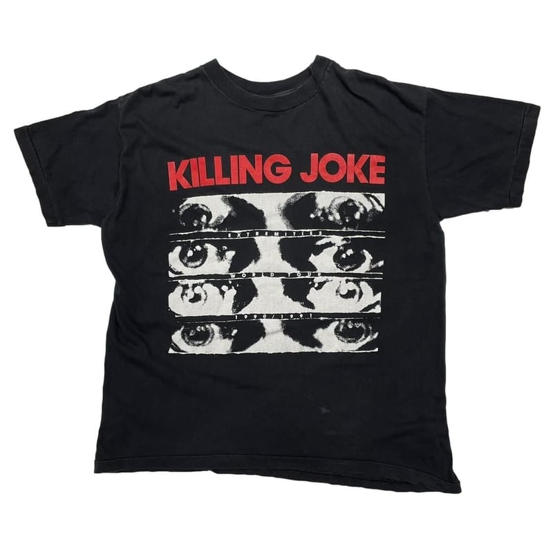 KILLING JOKE Tシャツ KILLING JOKE EXTREMITIES WORLD TOUR 1990-1991 F
