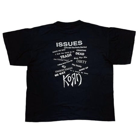 KORN ISSUES DOUBLESIDE PRINT XL 4292