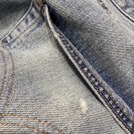 greatLAnd original GRUNGE MAN DENIM PANT LARGE / LEVIS 501 EARLY 1966