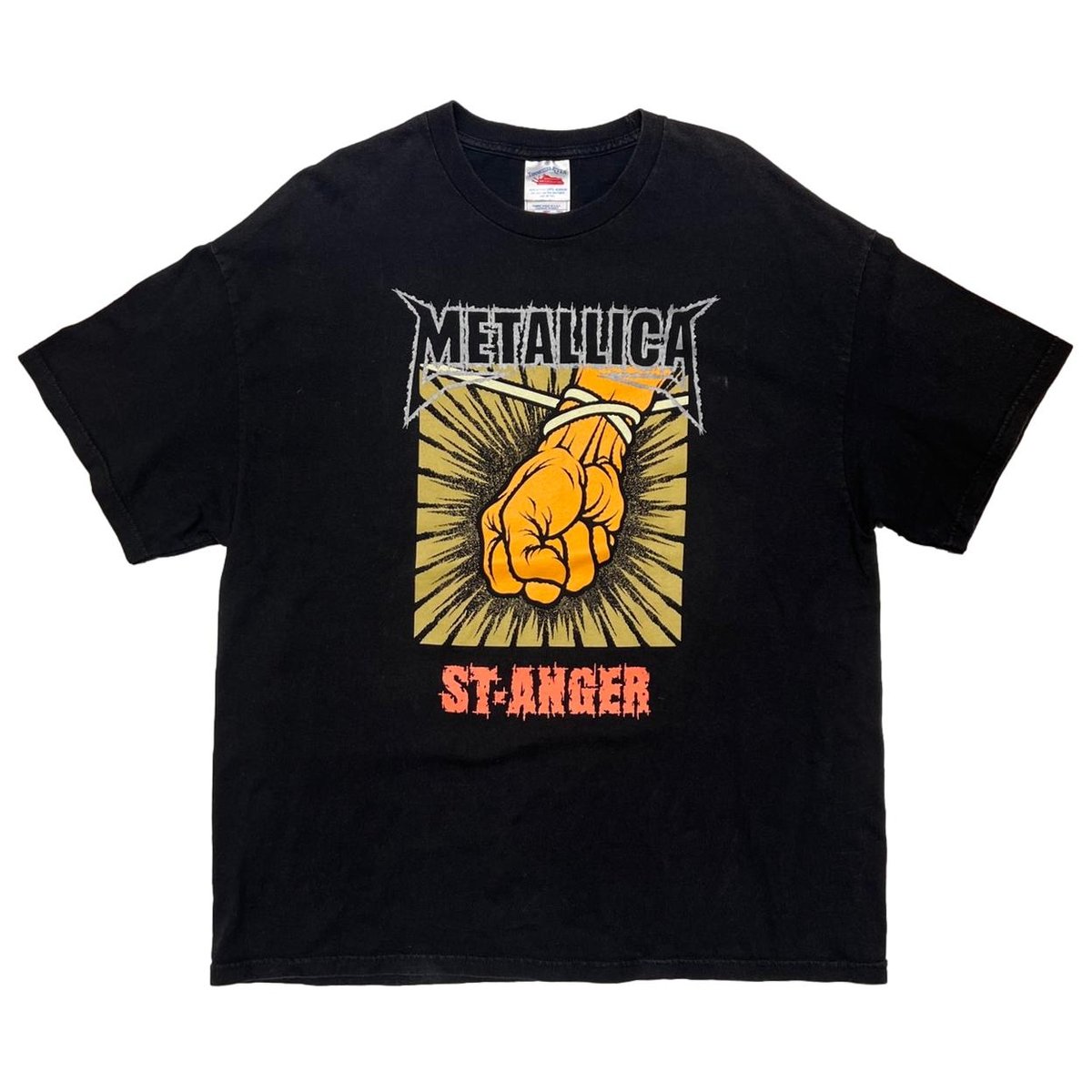 メタリカ ビンテージST. ANGER Tシャツ 2003年ツアー　ＸＬ Vintage 2003 Metallica St Anger T-Shirt