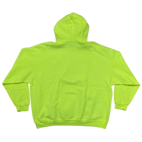 HARLEY DAVIDSON LOGO HOODED SWEATSHIRT FLUORESCENT YELLOW 3XL 4085
