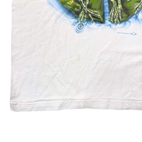 Budweiser 1996 3 FROGS SWIMWEAR WHITE FRUIT OF THE LOOM XL 5886