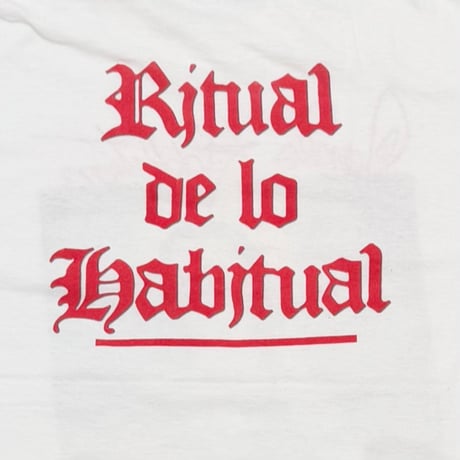 JANE'S ADDICTION 1990 RITUAL DE LO HABITUAL WHITE BROCKUM LARGE 6948