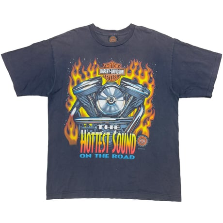 HARLEY DAVIDSON THE HOTTEST SOUND ON THE ROAD ENGINE EMBLEM XL 6133