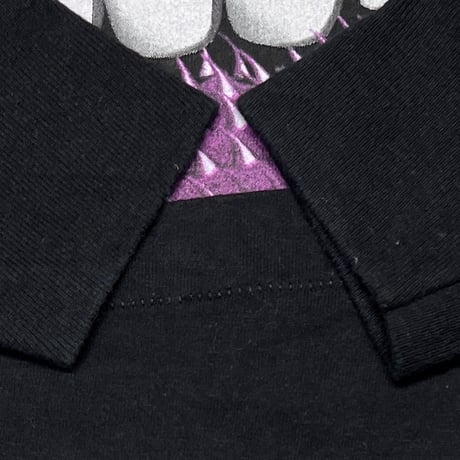 ROLLING STONES 1994 VOODOO LOUNGE PURPLE SPIKE TONGUE LS FRUIT OF THE LOOM XL 9299
