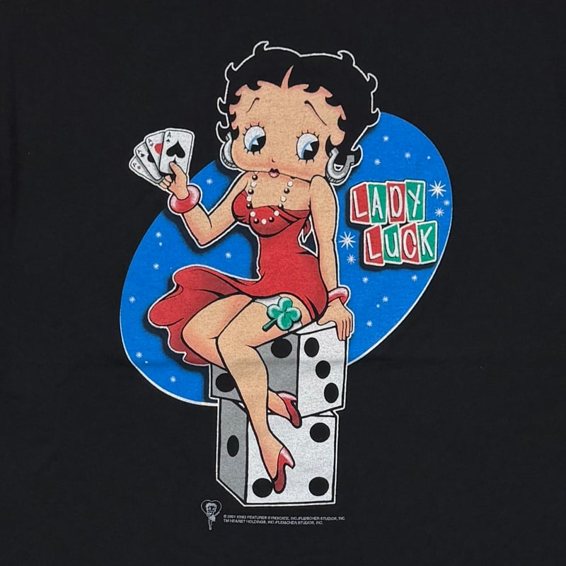BETTY BOOP LADY LUCK LAS VEGAS ALSTYLE XL 4674