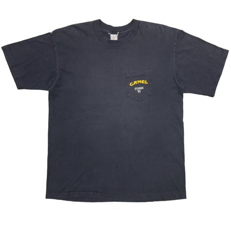 CAMEL 1993 STURGIS '93 MOTORCYCLE RALLY POCKET TEE XL 7791