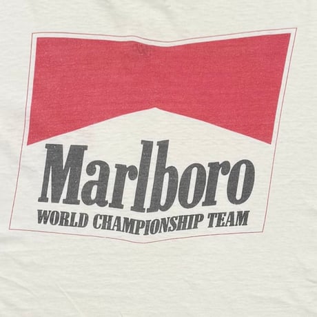 Marlboro BOX LOGO TEE WHITE FITS LARGE 1288