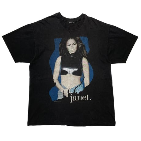 JANET JACKSON 1994 ALL OVER THE PLANET TEE FITS XL 6885