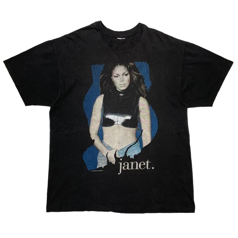 JANET JACKSON 1994 ALL OVER THE PLANET TEE FITS