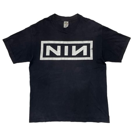 NINE INCH NAILS NORTH AMERICAN TOUR WITH SOUNDGARDEN BOX LOGO ALSTYLE MEDIUM 0631