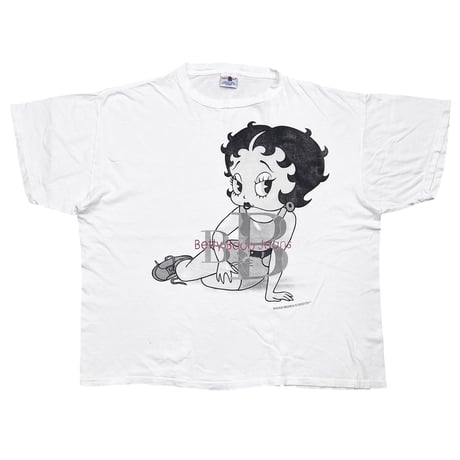 BETTY BOOP BB JEANS 1995 WHITE XL 6967