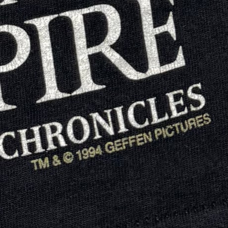 INTERVIEW WITH THE VAMPIRE MOVIE PROMO SOF TEE LARGE 3030