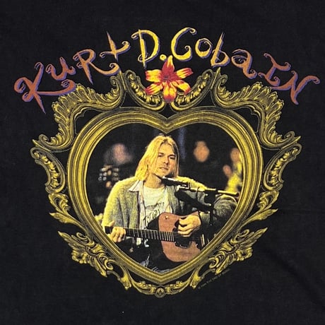 NIRVANA KURT COBAIN MTV UNPLUGGED PORTRAIT MEMORIAL GINAT XL 4634
