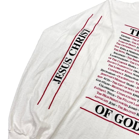 JESUS THE MASTER LEY OF GOD'S WORD LS WHITE HANES XL 2246