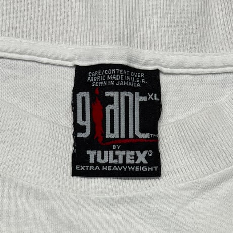NIRVANA IN UTERO WHITE GIANT by TULTEX XL 7815