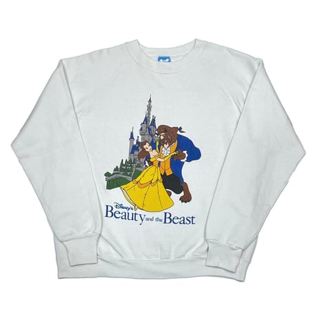 BEAUTY AND THE BEAST CREWNECK SWEAT LARGE 1717