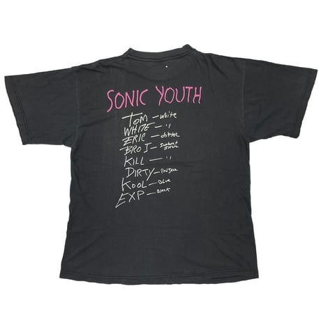 SONIC YOUTH DISAPPEARER EURO XL 8911