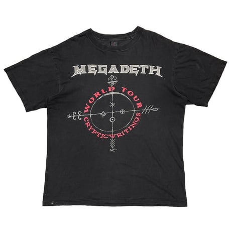 MEGADETH CRYPTICWRITING WORLD TOUR 1998 GIANT LARGE 7253