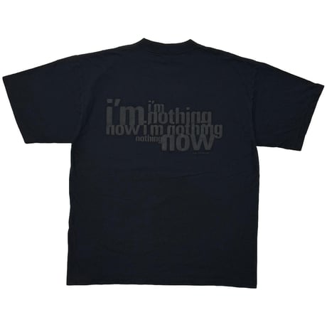 NINE INCH NAILS 1994 NOW I'M NOTHING BLACK 3D PRINT ALL SPORT XL 3661