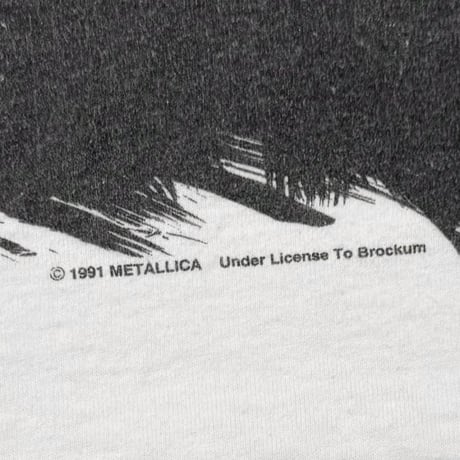METALLICA 4 FACE BACK STAGE SET 1991-92 WHEREVER I MAY ROAM METALLICA TAG XL 7534