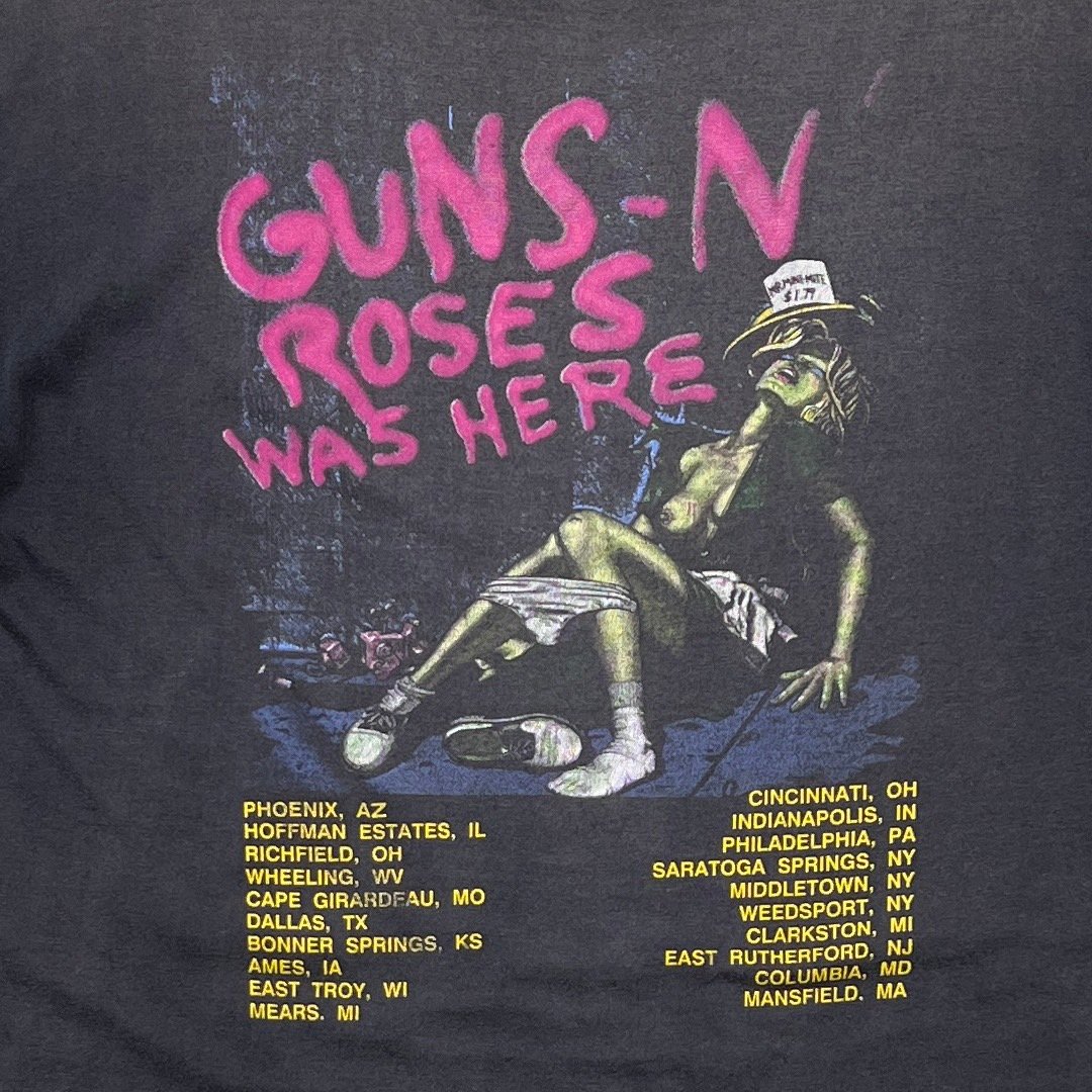 GUNS N' ROSES WAS HERE 1987 XL 9426 | greatLAnd